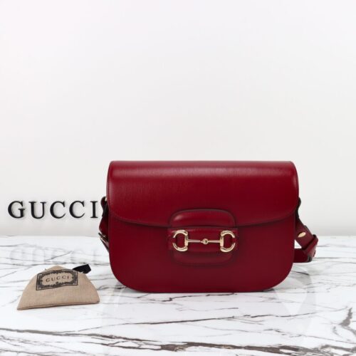 Gucci  G 1955 Horsebit Red