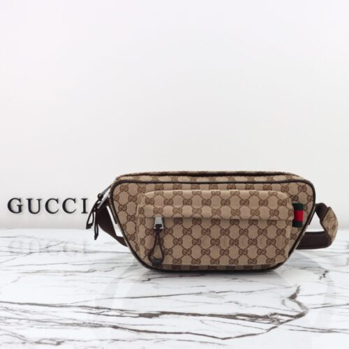 Gucci Small GG Belt Bag Beige
