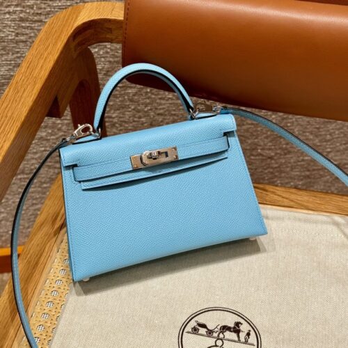 Hermes Kelly Celeste  Epsom