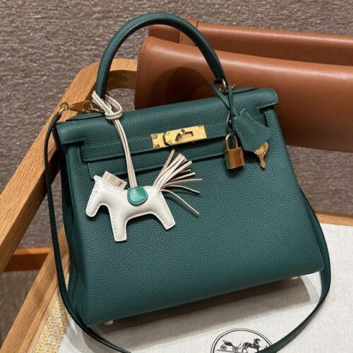Hermes Kelly Malachite Togo