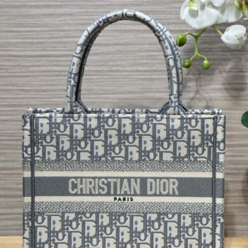 Dior Tote Book CD Grey