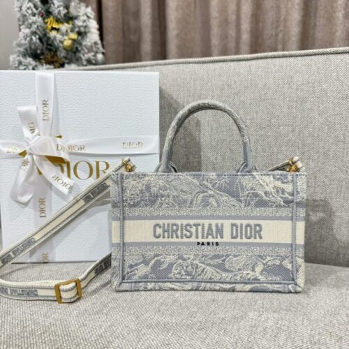Alternative view of Dior Tote Book Mini Grey Tiger