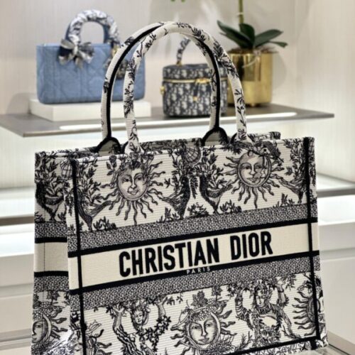 Alternative view of Dior Tote Book Black&White Sun