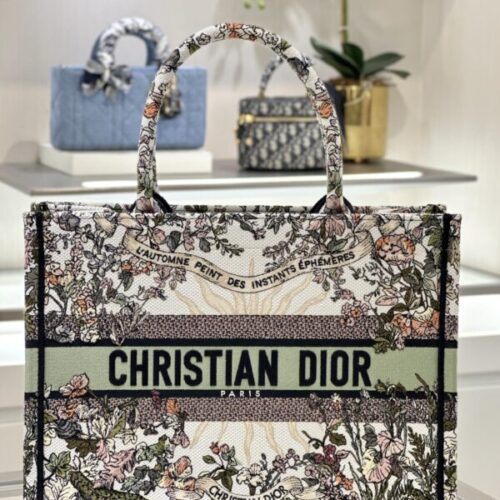 Dior Tote Book Sunflower Autumn
