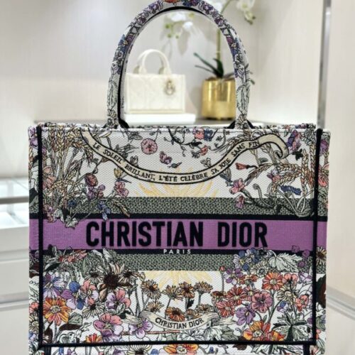 Dior Tote Book Sunflower
