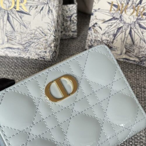Alternative view of Dior Caro Patent Wallet