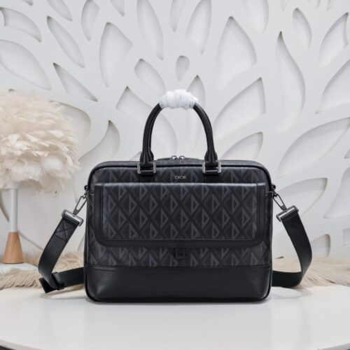 Dior Hit the Road Briefcase Black