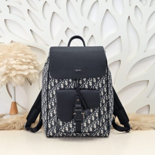 Dior Saddle Backpack with Flap Classic