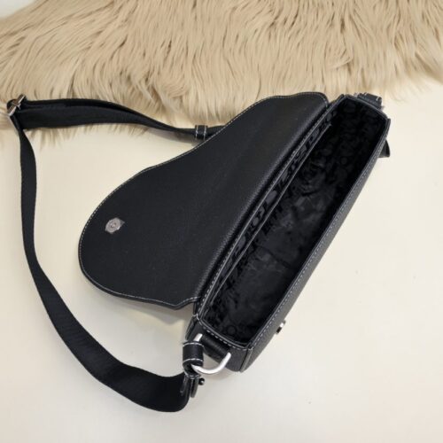 Alternative view of Dior Saddle Messenger Black