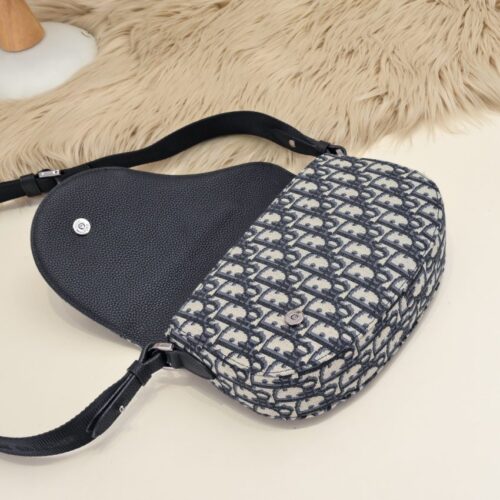 Alternative view of Dior Saddle Messenger White Classic