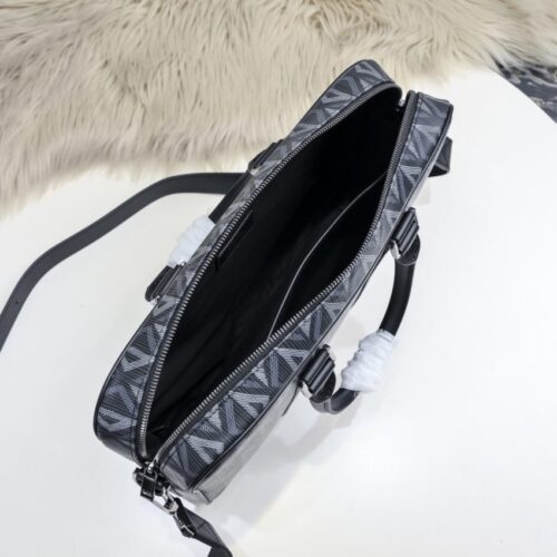 Alternative view of Dior Zipped Briefcase Grey