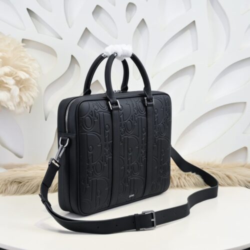 Alternative view of Dior Gravity  Briefcase Black