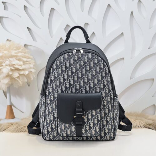 Dior Saddle Zip Backpack