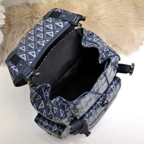 Alternative view of DIOR  Hit The Road Backpack Blue Diamond