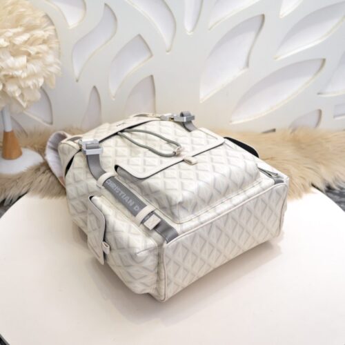 Alternative view of DIOR  Hit The Road Backpack White Diamond