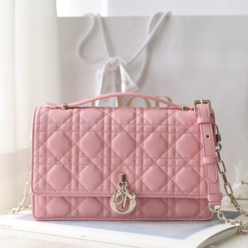 Alternative view of My Dior Top Handle Bag Pink