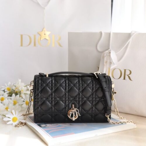 My Dior Top Handle Bag Black