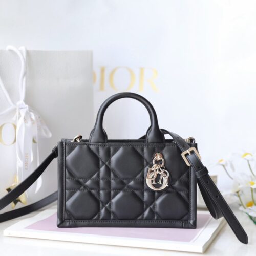 Dior Tote Book Mini Black