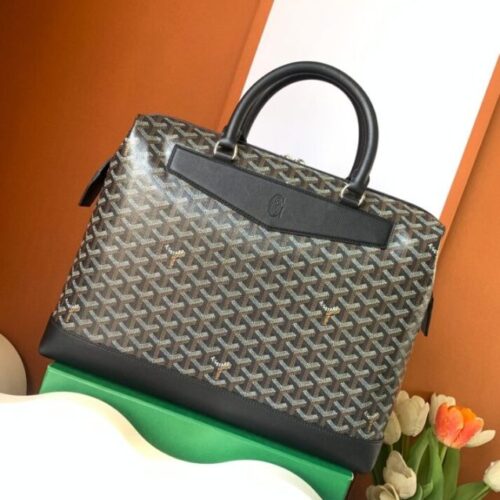 Alternative view of Goyard Cisalpin Document Case Black