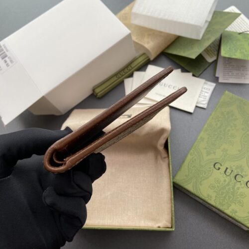 Alternative view of Gucci  Interlocking  Wallet Brown
