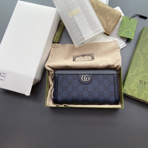 Gucci  Ophidia Zipper Wallet Black