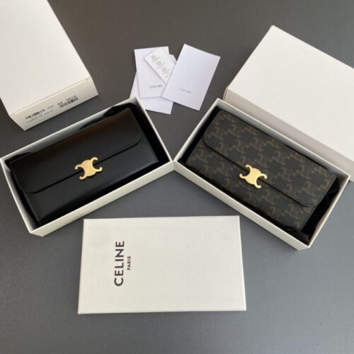 Alternative view of Celine Triumphe Long  Wallet