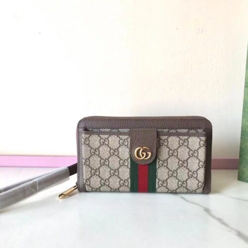 Gucci Ophidia GG Wallet  Beige