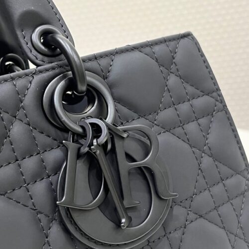 Alternative view of Dior Lady D-Joy  Large Bag  Black Matte