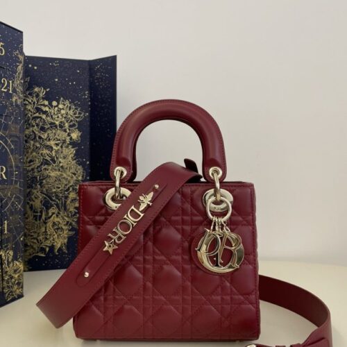 Lady Dior Bordeaux ABC