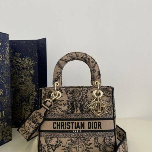 Lady Dior  D-Lite Beige Zodiac