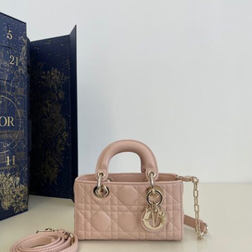 Dior Lady D-Joy Mini Bag Pink