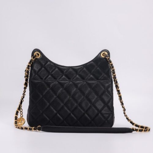 Alternative view of CHANEL Hobo Medium Black