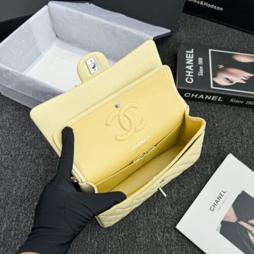 Alternative view of CHANEL Classic Flap 25cm Yellow