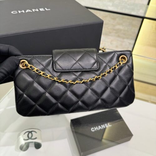 Alternative view of CHANEL 24c Baguette Bag Black