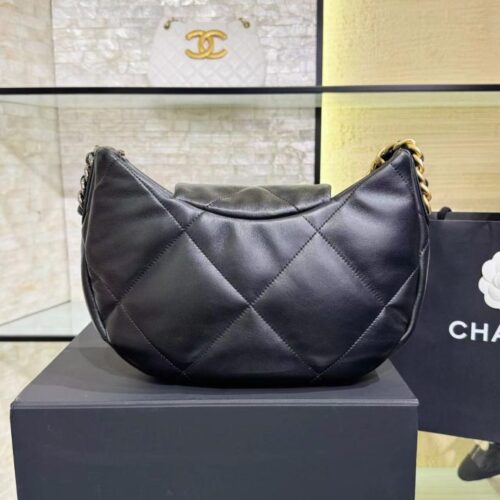 Alternative view of CHANEL 24c Half Moon Bag