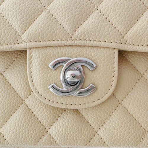 Alternative view of CHANEL Classic Flap 23cm Apricot