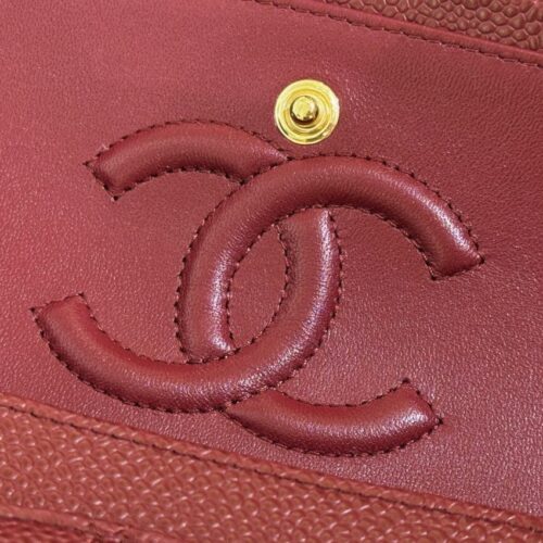Alternative view of CHANEL Classic Flap 23cm Red