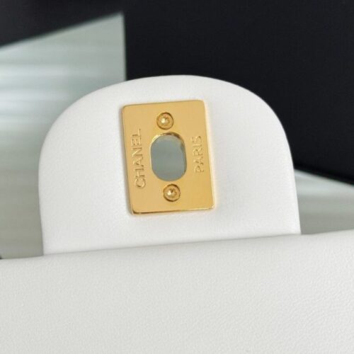 Alternative view of CHANEL Classic Flap 25cm White