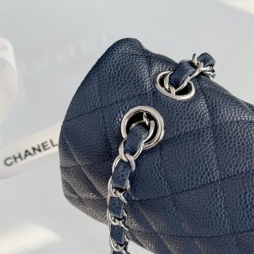 Alternative view of CHANEL Classic Flap 25cm Dark Blue
