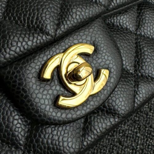 Alternative view of CHANEL Classic Flap 20cm Black Caviar