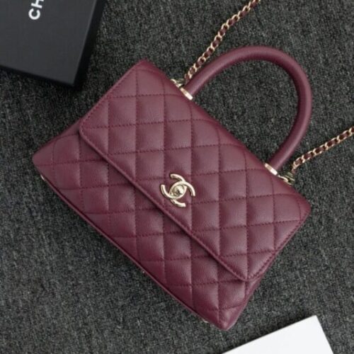 CHANEL 23P Coco Burgundy