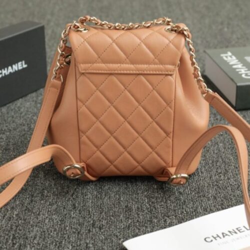 Alternative view of CHANEL 23A Backpack Small Caramel
