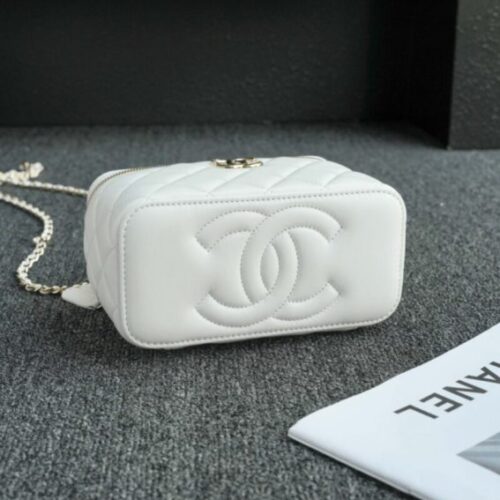 Alternative view of CHANEL 24s Pearl Handle Box White