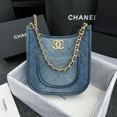CHANEL 23S Hobo Denim